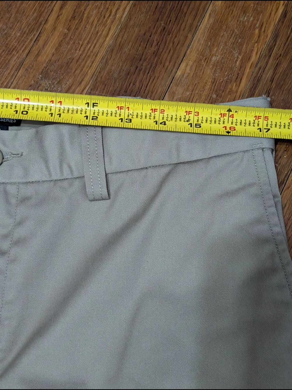 5.11 Tactical Mens 34x32 Covert Khaki Hidden Elastic Waist Tech Pants